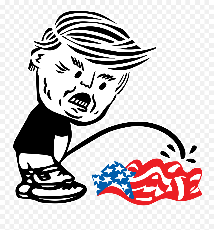 Drawmark New Trump Peemoji - Happy,Trump Hair Emoji