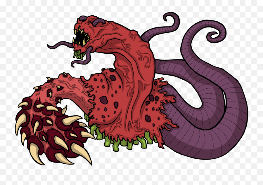 The Writhing Flesh - Atom Kaiju Files Emoji,Monstrous Emotion