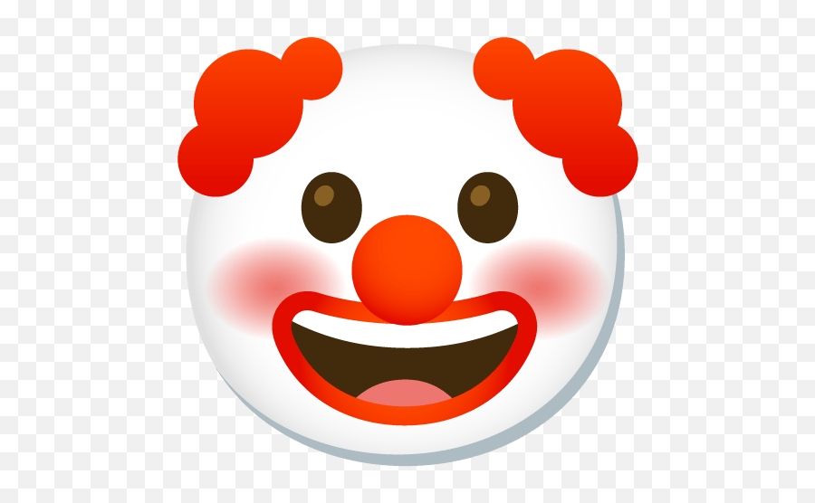 Telegram Sticker 39 From Collection Clown Emoji - Clown Emoji,Anime Face Emoticons