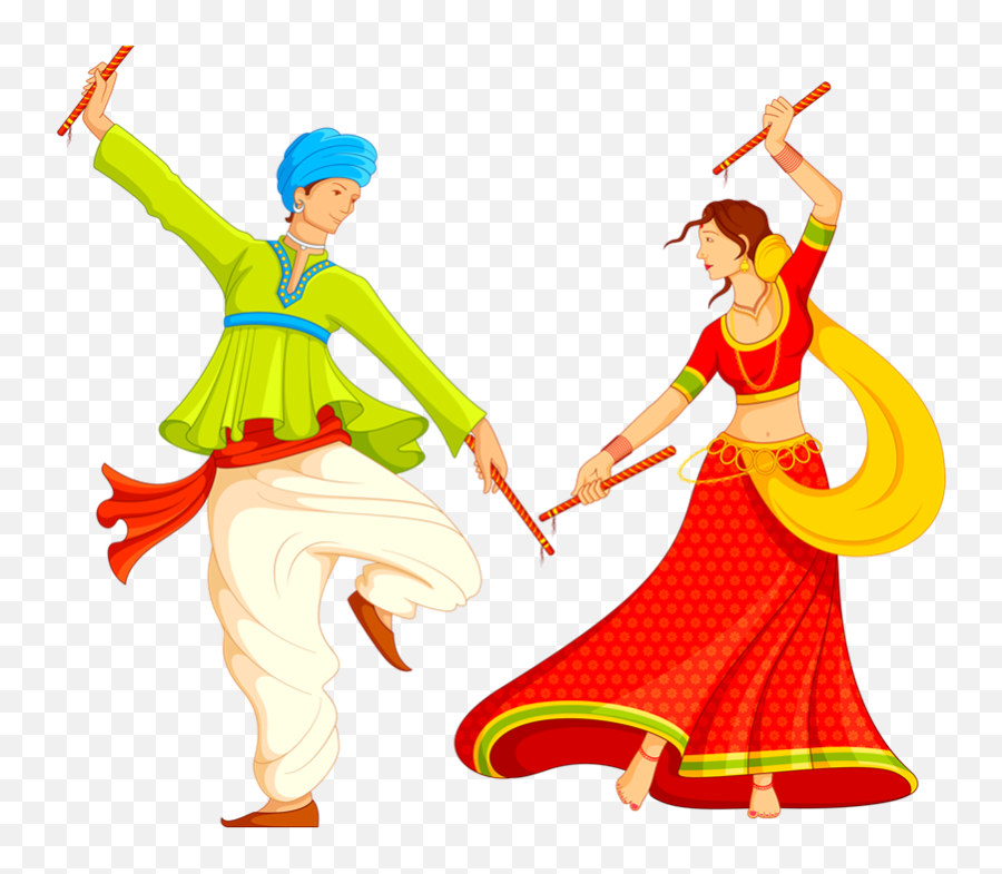 Garba And Bollywood - Garba Png Emoji,6 Emotions In Indian Dance