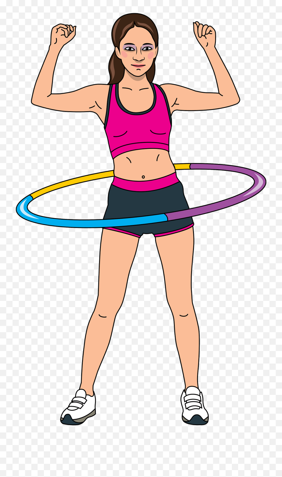 Hula Hoop Clipart Free Download Transparent Png Creazilla - Clipart Hula Hoop Emoji,Hula Girl Emoji