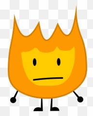 Firey - Firey Bfb Png Emoji,Happy Monday Animated Emoticons Flower