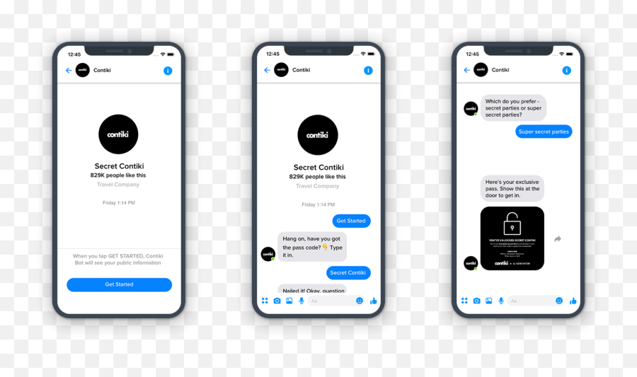 Contiki Secret Chatbot Fx Digital Emoji,Secret Snap Emojis