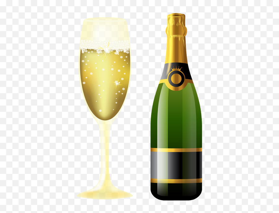 Wine Bottle - Sparkling Wine Clipart Emoji,Champagne Glass Emoji