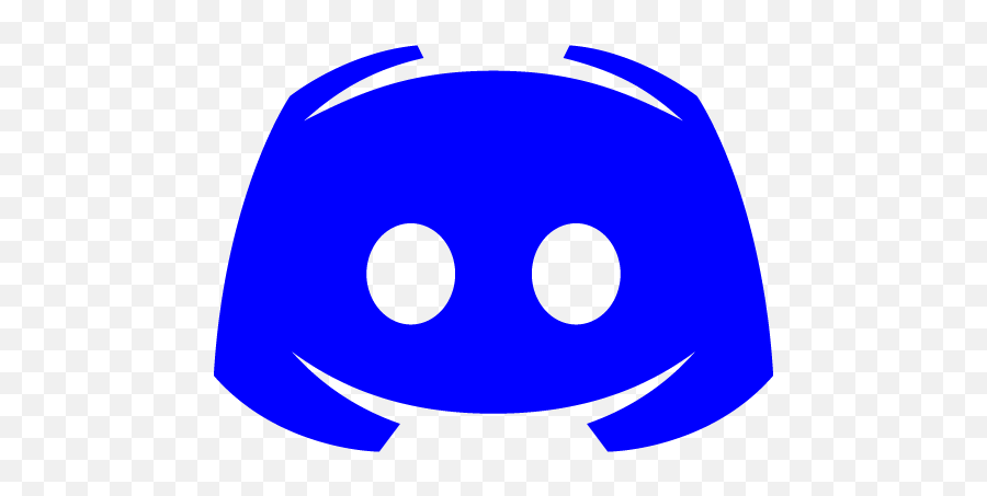 Blue Discord 2 Icon - Free Blue Site Logo Icons Emoji,Duh Emoticon Yahoo