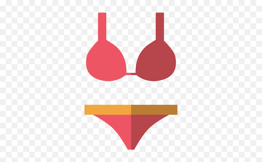Flat Pink Bikini Underwear Transparent Png U0026 Svg Vector Emoji,Emoji Taking Off Underwear