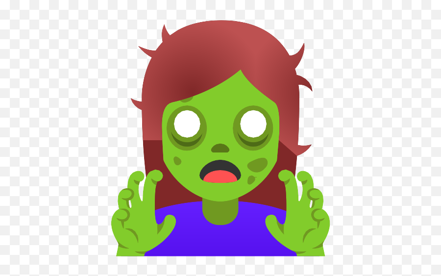 Multicolor Zombie Face Svg Vectors And Icons - Png Repo Free Emoji,White Girl Shrug Emoji