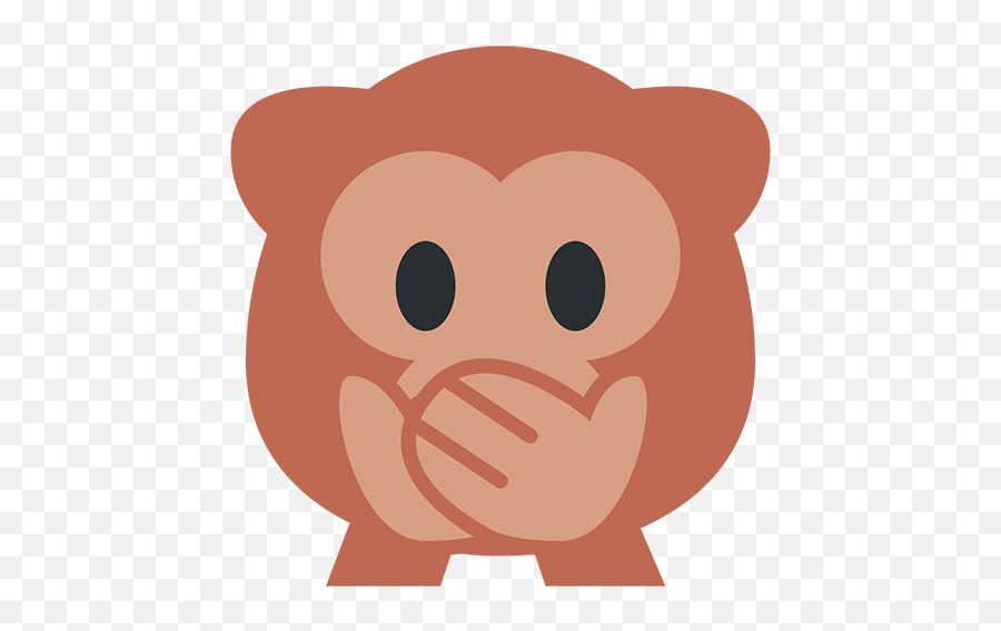 Speak - Noevil Monkey Id 10663 Emojicouk Desculpa Mozão,Monkey Emoji
