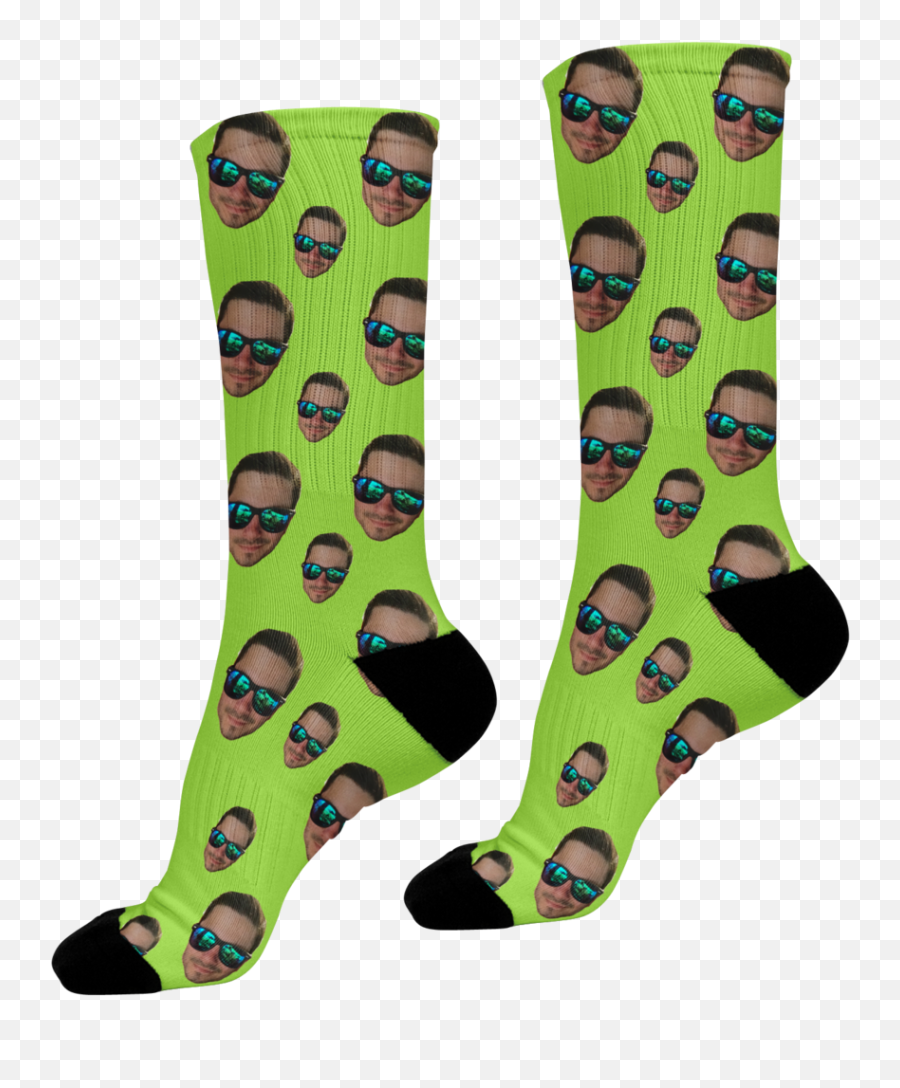 Nothing But Face Socks U2013 Sockmyface - For Teen Emoji,Emoji Knee Socks