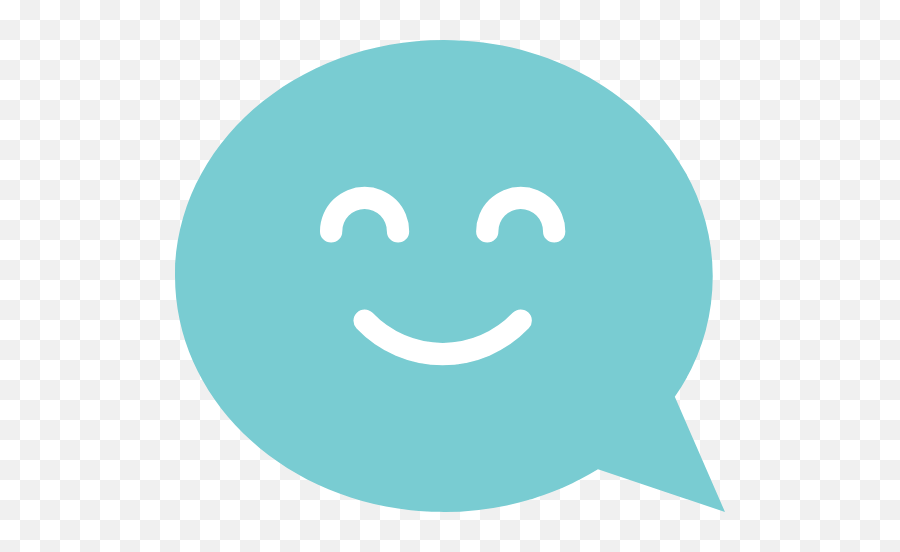 Happy Face Chat Graphic - Happy Emoji,X3 Emoticon