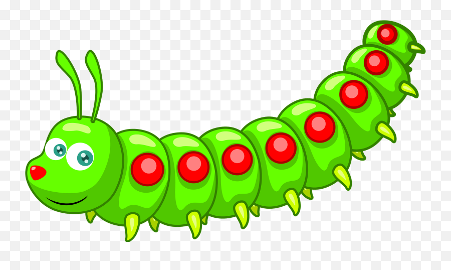 Caterpillar Clipart - Transparent Background Clip Art Caterpillar Emoji,Caterpillar Emoji