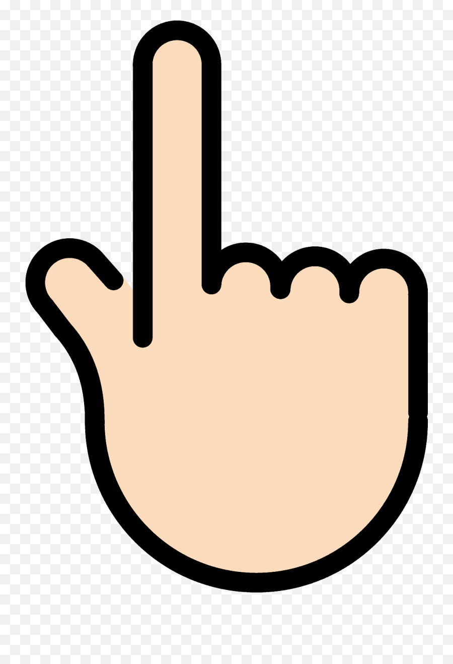 Backhand Index Pointing Up Emoji - Mão Com Dedo Indicador Apontando,Pointing Up Emoji