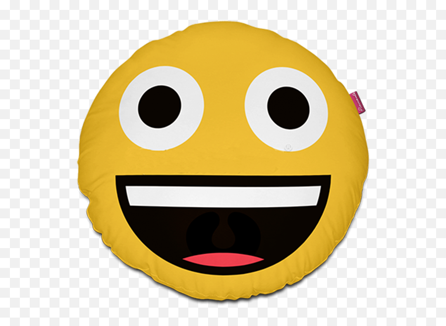 Keyifli Emoji Yastk - Happy,Emoji Anlamlari