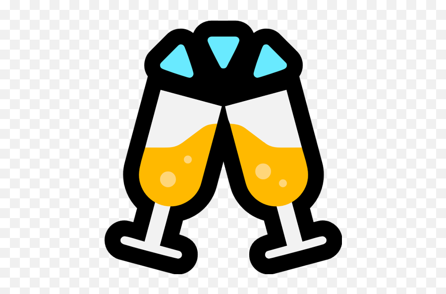 Emoji Image Resource Download - Windows Clinking Glasses Clip Art,Glasses Emoji