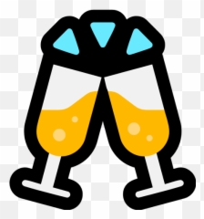 Emoji Image Resource Download - Windows Clinking Glasses Clip Art,Glasses Emoji
