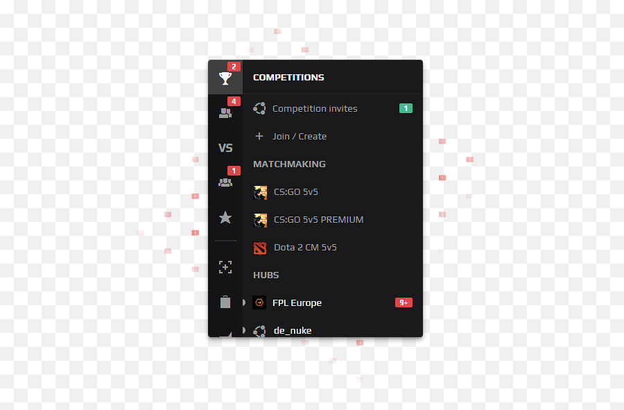 Faceit Client Open Beta Breakdown Of The Features In The - Dot Emoji,Emoji Cheats Level 9