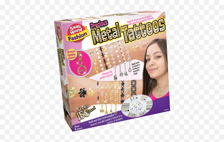 Gold U0026 Silver Tattoo Jewelry - Swt Fashion Hair Care Emoji,Emoticon Tattoo