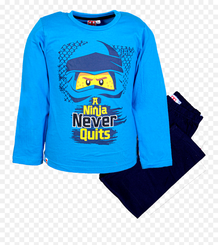 Lego Ninjago Pyjama Jay 104 - Long Sleeve Emoji,Emoji Pyjama