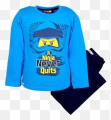 Lego Ninjago Pyjama Jay 104 - Long Sleeve Emoji,Emoji Pyjama