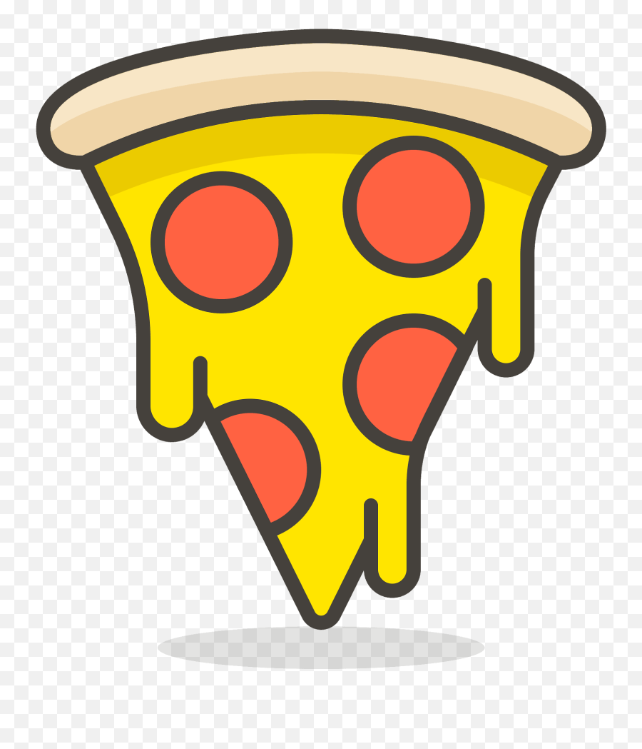 Pizza Emoji Clipart - Dot,Emojis Pizza
