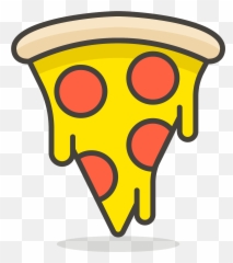 Pizza Emoji Clipart - Dot,Emojis Pizza