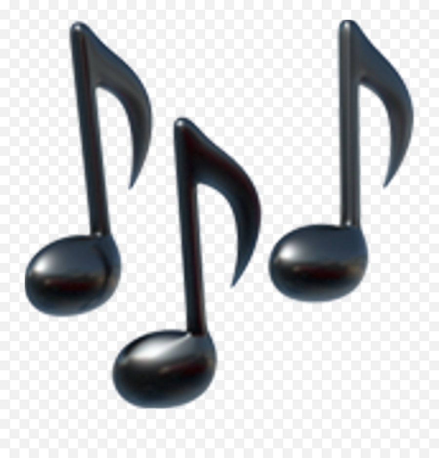 Download Hd Emoji Notas Musicales - Music Emoji Iphone Png,Emojis Musicales
