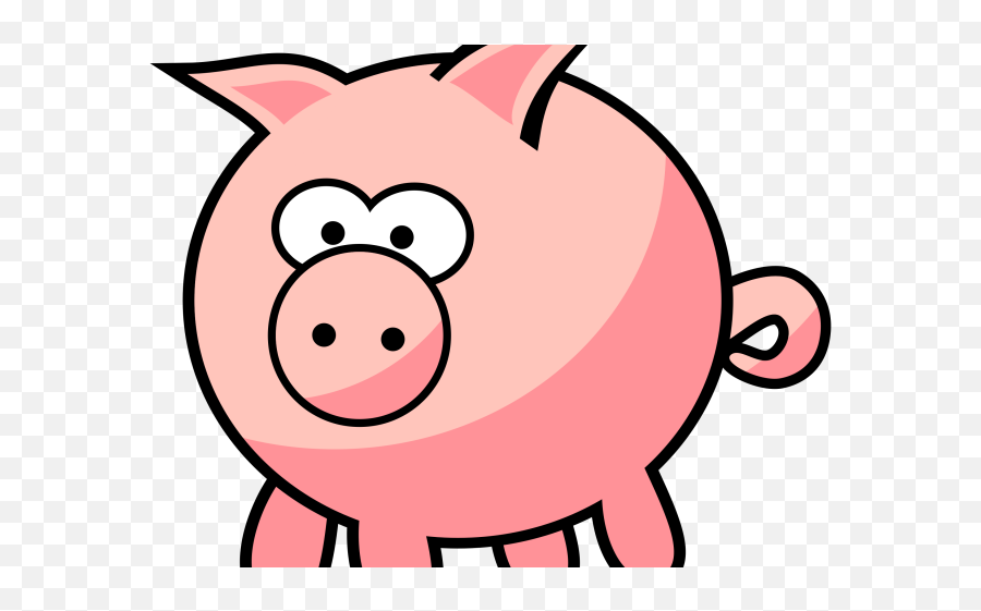 Cartoon Pig Clipart - Pig Cartoon Png Transparent Png Full Pig Png Cartoon Emoji,Guinea Pig Emoji