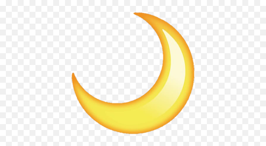 Yellow Moon Popular Smiley Sticker By Teddybear - Transparent Background Moon Emoji,Smiley Moon Emoji
