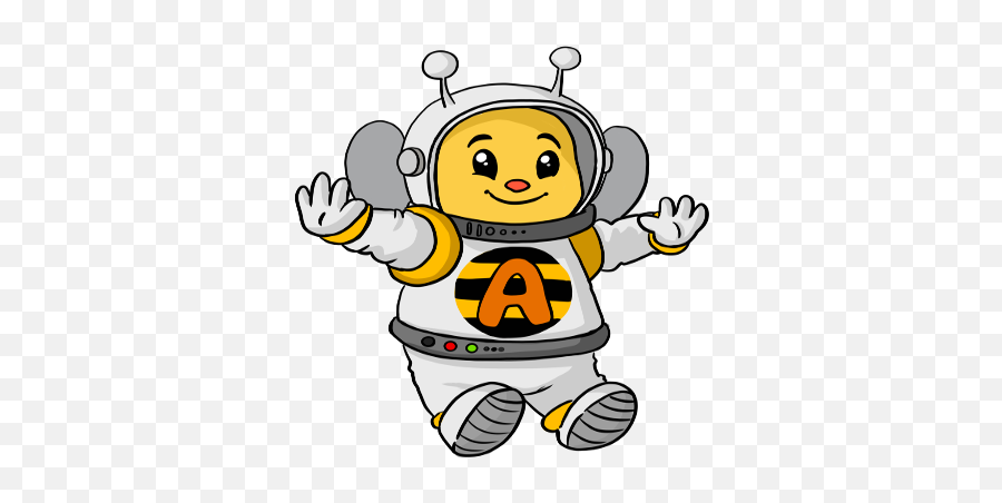 Astronaut - Astronaut Bee Cartoon Png Emoji,Honey Bee Emoji