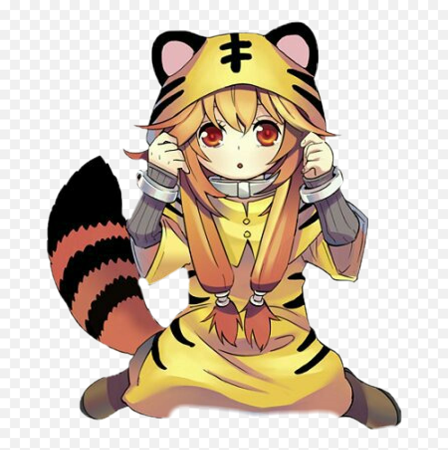 Raphtalia Tatenoyuusha Racoon Sticker - Kawaii Raphtalia Emoji,Raphtalia Emoji