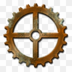 Steampunk Clipart Car Gear Steampunk Car Gear Transparent - Crf 50 Sprocket Dimensions Emoji,Emoticon Steampunk