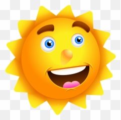 Johny Johny Yes Papa Nursery Rhyme - Sun As A Natural Resource Emoji,3d Animated Emoticon