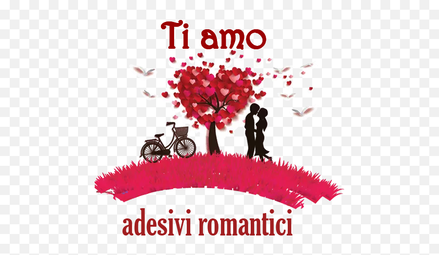Adesivi Amore E Romanticismo 1 - Language Emoji,Aggiungere Emoticon Whatsapp