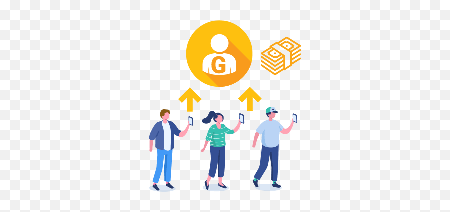 G2a Goldmine Referral Program - Become An Affiliate Partner Sharing Emoji,Emojis De Dinero Vector