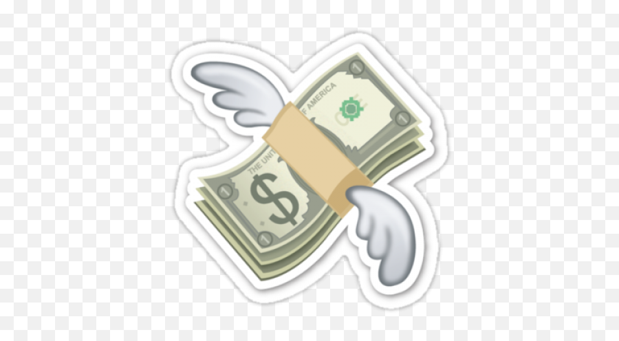 Download Flying Money Emoji Flying - Flying Money Emoji Png,Money Emoji