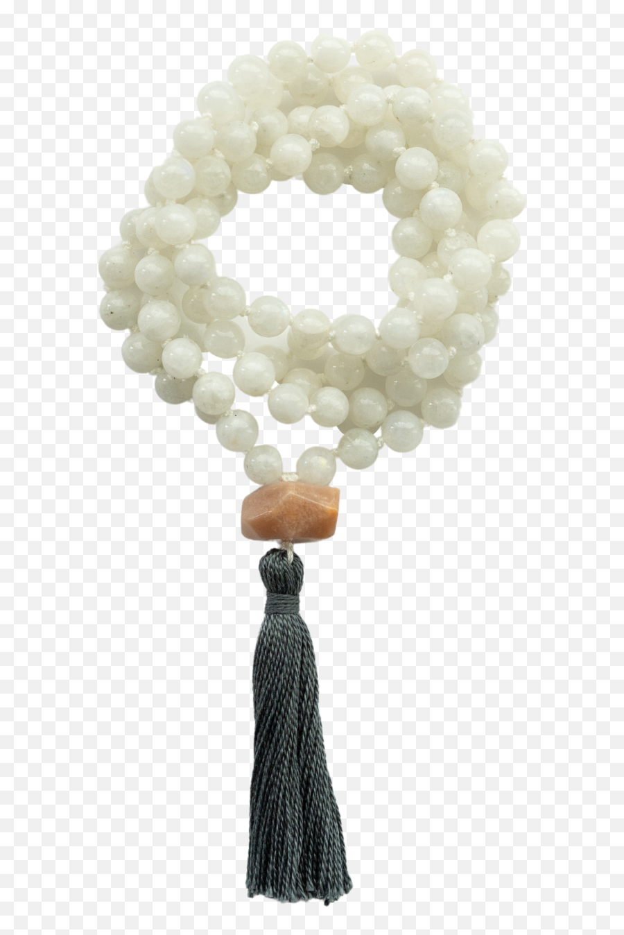 Rainbow Moonstone Mala Necklace - Prayer Beads Emoji,Male Necklace Emotion