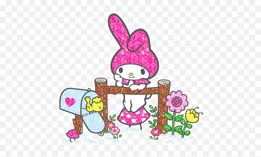 Cartoons Pictures Images - My Melody Animasi Bergerak Emoji,Gambar Emoticon Bergerak