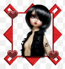 Glitter Gif Picgifs Gothic 2301974 - Girly Emoji,Goth Emoticon Gif