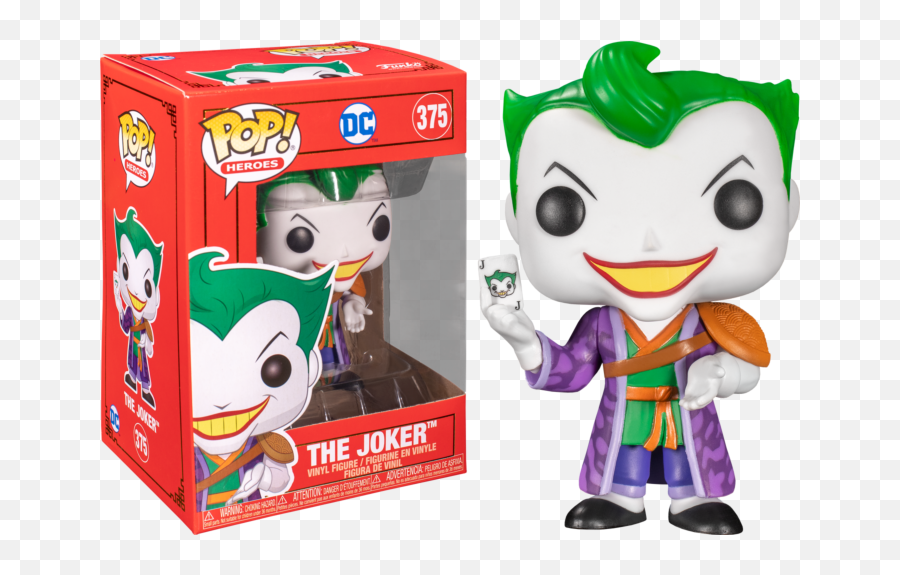 Joker Imperial Palace Dc Comics Red Box - Harley Quinn Imperial Palace Funko Pop Emoji,Bride Boy Pop Pop Emoji Pop