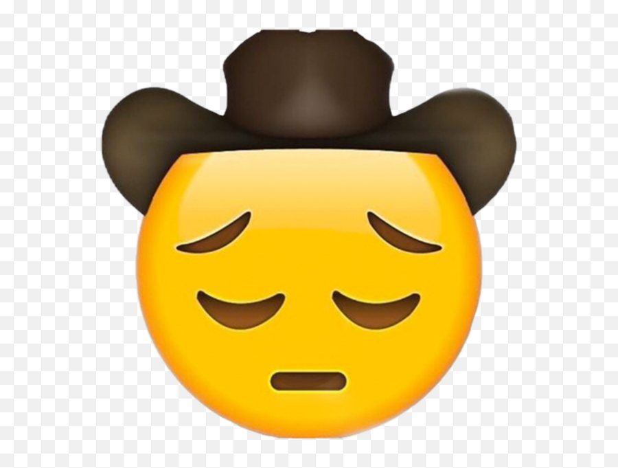 Praying Cowboy Emoji Sticker,Pray Prayer Emoticon