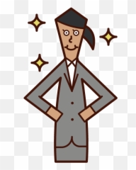 25 287150 - Clean Uniform Blue Icon Png Emoji,Ossan Emoji