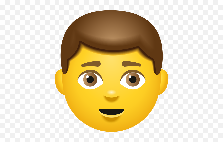Boy Icon In Emoji Style,Mouse Animated Emoticon