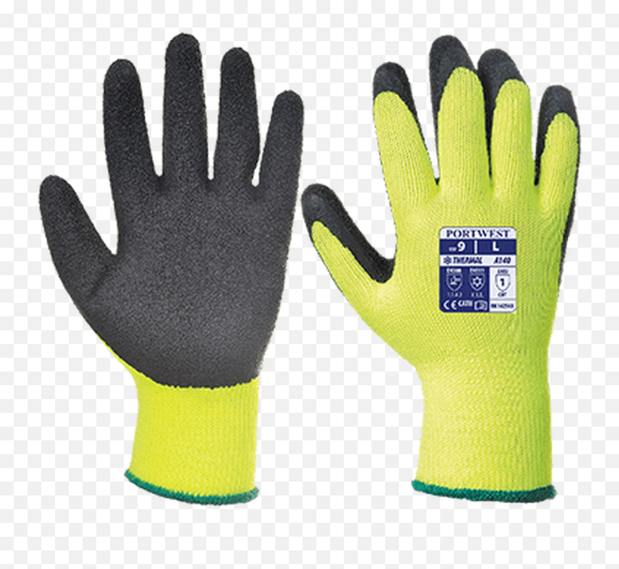 Portwest A140 Thermal Grip Glove Emoji,Mask And Gloves Emoji