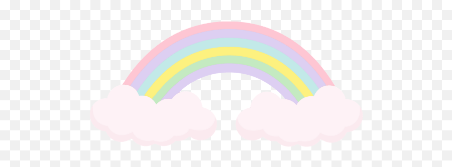 Magical Rainbow Unicorn Stickers - Girly Emoji,Habbo Heart Emoji