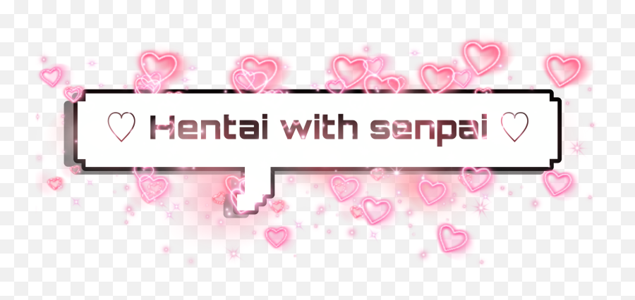 Hentaihaven Kawaii Senpai Sticker - Girly Emoji,Senpai Emoji