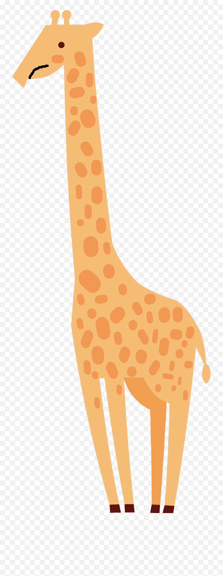 Zoo Animals - Northern Giraffe Emoji,Jirafe Emojis Png