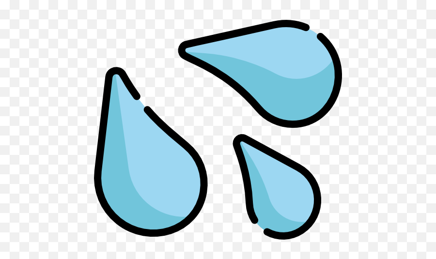 Drops - Free Nature Icons Emoji,Sink Water Emojis Tranparent Background