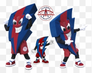 Custom Mascots U2014 Maydwell Mascots Emoji,Ss Lightning Bolt Emoticon