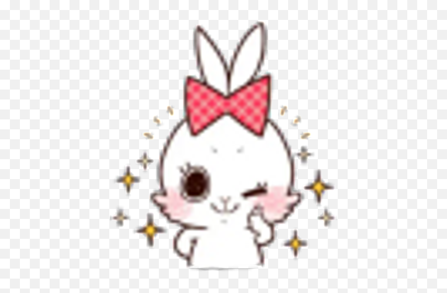 Sticker Maker - Conejo Happy Emoji,Bunny Anime Emojis