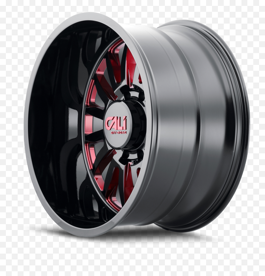 Cali Off - Road Summit Gloss Blackred Milled Spokes 20x10 25 Emoji,Work Emotion Cr Kiwami Decals